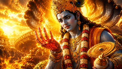 Why Lord Vishnu Burned His Hand at This Ancient Temple