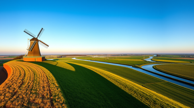 Nearly a third of the Netherlands lies below sea level, yet for centuries the Dutch have been reclaiming land from the sea instead of losing it