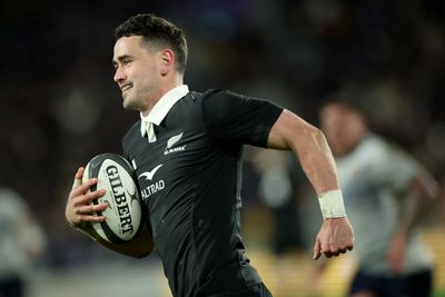 Will Jordan makes All Blacks history as New Zealand thrash Italy