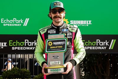 NASCAR Cup Atlanta starting lineup: Penske 1-2 with Ryan Blaney on pole