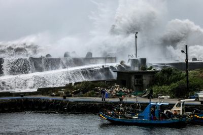 Typhoon makes landfall in China after forcing nearly two million to flee