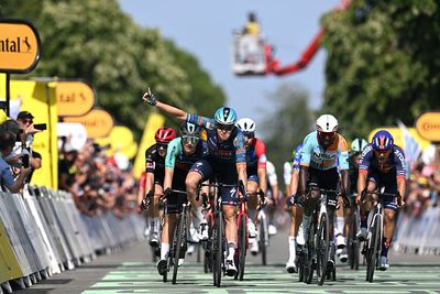 'I thought it was over': Tim Merlier wins second Tour de France sprint stage after long-range effort