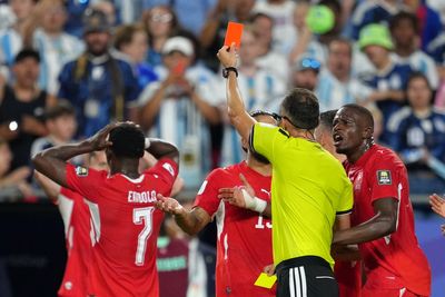 Breel Embolo in tears after Switzerland forward given red card after mistaken identity VAR decision
