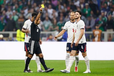 Four England players at risk of semi-final suspension