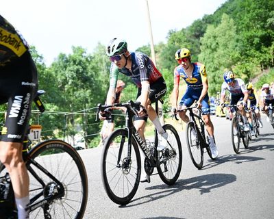 Tour de France 2026: Mathieu van der Poel wins heat-shortened stage nine – as it happened