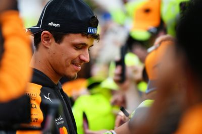 Lando Norris reflects on childhood dream during Goodwood Festival of Speed balcony celebration