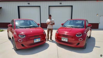 What's It Like To Live With A (Mostly) Free Fiat 500e For Two Years? These YouTubers Found Out