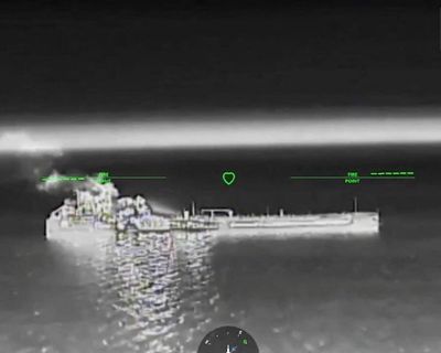 Ukrainian drone strikes force Russia to suspend shipping in Sea of Azov