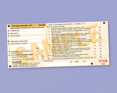 Australia to ditch paper arrival cards for incoming travellers