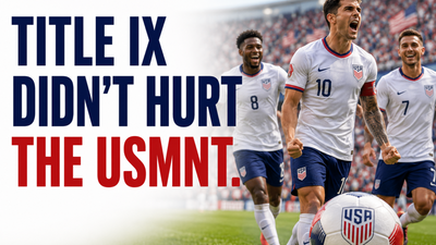 Is Title IX Holding Back U.S. Men's International Soccer?