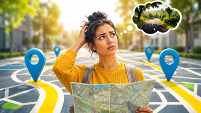 Psychology says people who can't remember routes even after traveling hundred times aren't absent-minded, their brain may priortizing different things