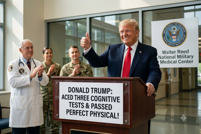 'I Aced Them All': Trump Demands Boycott of New Biography After Bragging About Triple Cognitive Tests