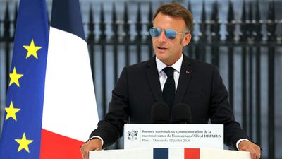 Macron calls for 'constant vigilance' against anti-Semitism as France honors Alfred Dreyfus