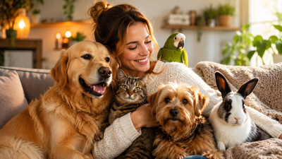 Psychology says people who have multiple pets are not trying to replace human relationships, they may have a stronger caregiving instinct