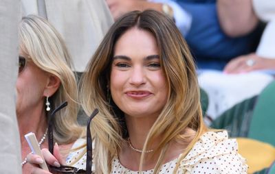 Lily James wore the most romantic vintage-inspired dress - and it's from a brand that belongs on every fashion-lover's wishlist