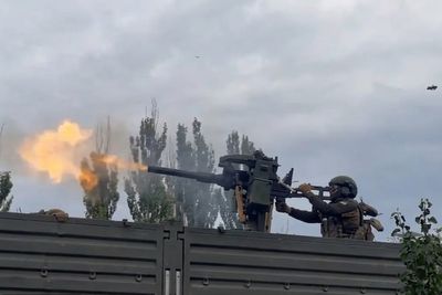 Russian Troops' New Anti-Drone Unit Nearly Kills Its Own Soldier in Gun Test Gone Wrong