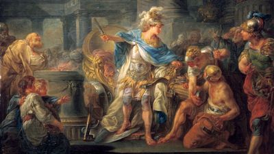 Quote of the day by Alexander the Great: 'An army of sheep led by a lion is better than an army of lions led by a sheep' and how a leader who controls fear, controls the battlefield