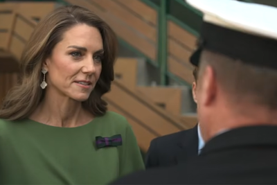 'Absolutely Exquisite': Kate Middleton Turns Heads at Wimbledon in Elegant Green Cape Dress