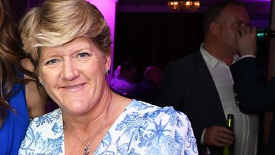 Clare Balding's pretty printed Wimbledon dress proves this clever styling trick makes cut-outs much more wearable
