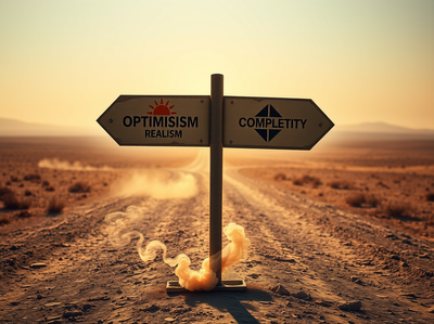 Quote of the day by Walt Disney, 'I always like to look on the optimistic side of life, but I am realistic enough to know that life is a complex matter' teaches life lesson that optimism should not become unrealistic, words of wisdom encourage people to live with both hope and wisdom