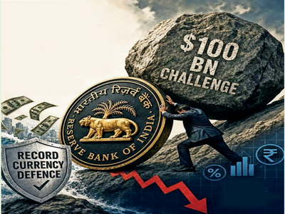 Why is RBI now cutting down its $100 billion short dollar forward position; how will it impact Rupee?