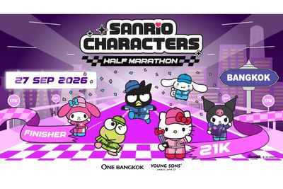 'Sanrio Characters Half Marathon' is open to all runners