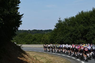 Fan seriously injured at Tour de France after car driver crashes into crowd – reports