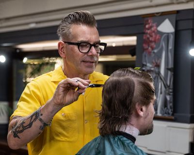 A new start after 60: I left marketing to be a barber – and I almost cried when my dad gave me his blessing
