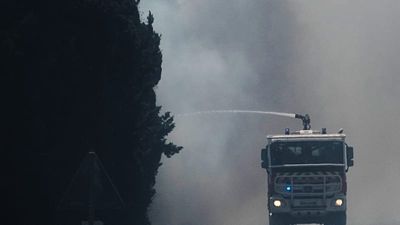 Major wildfire rages south of Paris during heatwave
