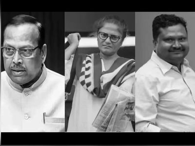 TMC turncoats Sukhendu Sekhar Ray, Sushmita Dev and Prakash Chik Baraik file nomination papers for RS bypolls in Bengal