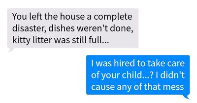Nanny Goes Viral With 1.8M Views After Sharing Her Text Conversation With Delusional Parents