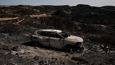 Drone footage shows devastation after deadly Spain wildfire