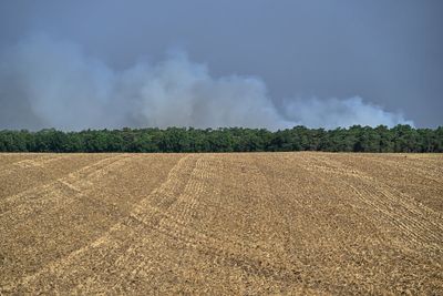Hundreds of firefighters battle major wildfire south of Paris