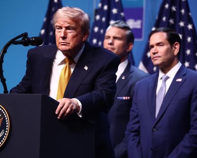 Trump’s Nato remarks rang hollow – but he recognizes something real
