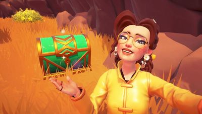 All Honeyglow Woods hidden green chest locations and rewards in Disney Dreamlight Valley