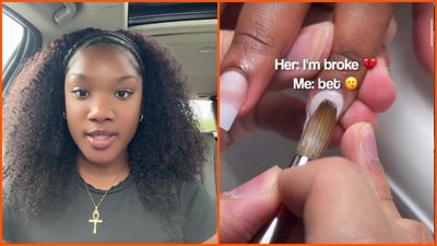 New Jersey woman lets her nail tech film her hands for content, but finds the footage posted with a caption calling her broke