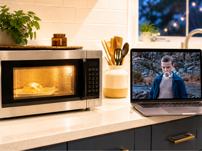 Many people blame their internet provider when the stream stutters at dinnertime, but the microwave is the likely culprit; it runs at 2.45 GHz, the exact frequency your Wi-Fi might use