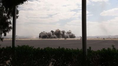 Yemen government says attacked Sanaa airport, reviving dormant conflict