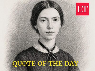 Quote of the Day by America's most original poet Emily Dickinson: 'I know nothing in the world that has as much power as a word...'- Timeless lessons on creativity, self-expression, and the power of words by 'Hope is the thing with feathers,' poet