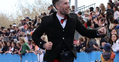 Scotsman 'delighted' after setting new world record for marathon in kilt