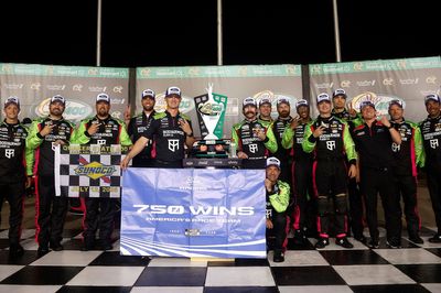 History was made in the NASCAR Cup race at Atlanta