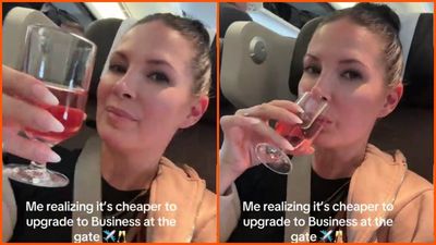 California woman discovered a way to get a business class upgrade cheaper at the gate, but there’s one major caveat