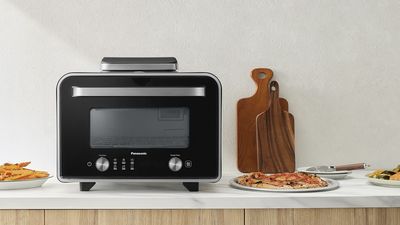 Panasonic's new countertop pizza oven cooks a 12-inch pizza in just 3 minutes
