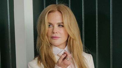 Nicole Kidman looks perfectly polished as she gives Wimbledon whites a fresh twist with a hint of trending blush pink