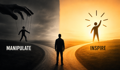 Quote of the Day by Simon Sinek: “There are only two ways to influence human behavior: you can manipulate it or...” - The powerful life lesson on human behavior that reveals why lasting leadership is built through inspiration, trust, and purpose instead of manipulation, fear, or control