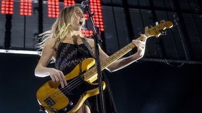 “As an 8-year-old, I was like, ‘My 5-year-old sister is better than me at guitar? How is this even possible?’ She was like a savant”: Este Haim on how sibling rivalry, parental persuasion, Princess Peach and Tina Weymouth led her to the bass guitar