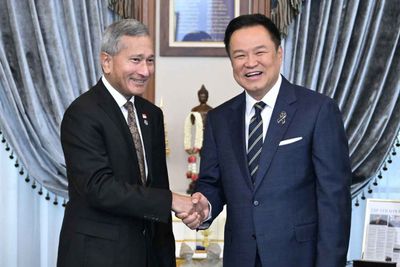 Anutin talks energy with Singapore