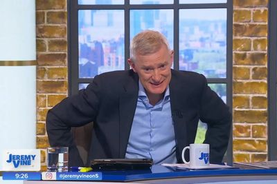 Jeremy Vine tears up over death of Ann Widdecombe on live TV