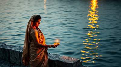 Why Ganga Is Worshipped as a Living Goddess and the Spiritual Teaching Hidden Inside That Belief