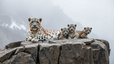 Why Snow Leopard Cubs Stay With Their Mothers Longer Than Almost Any Big Cat on Earth